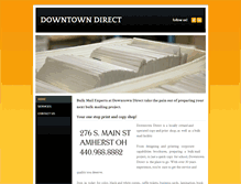 Tablet Screenshot of downtown-direct.com